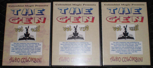 Discount - Rare Colombini DVD. The Gen - Volumes 1-3